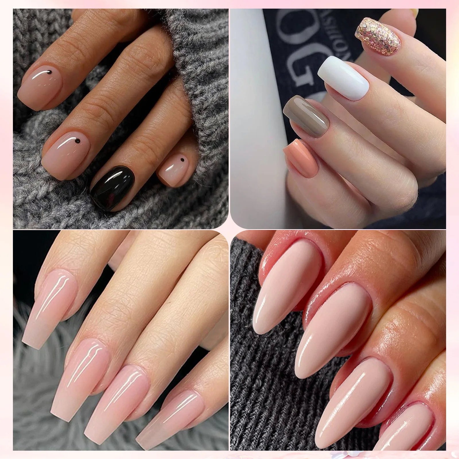 35pcs Wholesale UV LED Drill Kit with Acrylic Nail Tips Polishing Tools Colorful Led UV Gel Nail Polish for Nails Art Salon