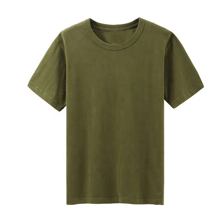 High Quality 300g 100%cotton Super Weight Carbon Matte Casual Short Sleeve T-shirt