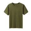High Quality 300g 100%cotton Super Weight Carbon Matte Casual Short Sleeve T-shirt