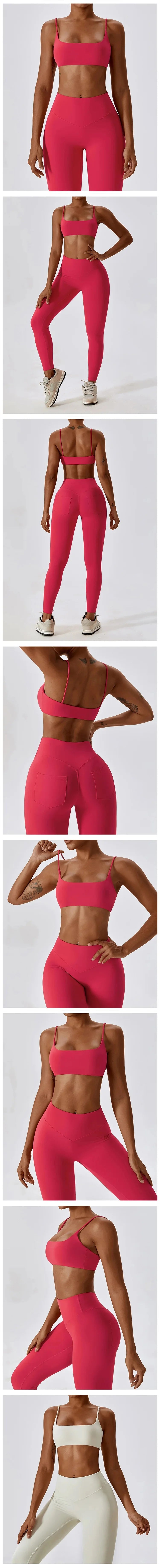 Super soft fabric back cross sports bra fitness top women's high-quality yoga clothes women's fitness running bra fitness yoga b