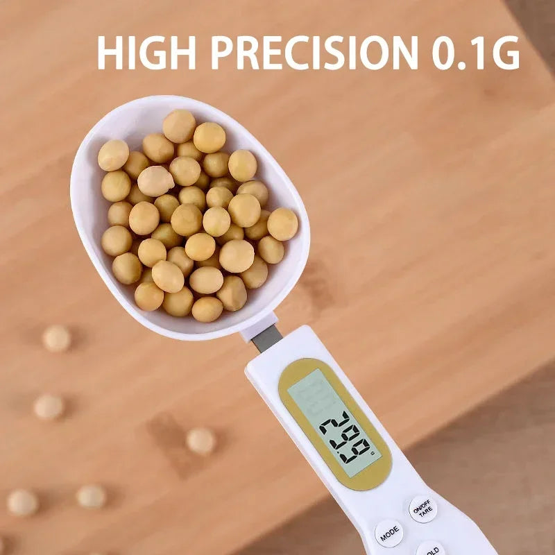 Electronic Kitchen Scale Digital Measuring Food Flour Digital Spoon Scale Mini Kitchen Tool for Milk Coffee Scale Portable