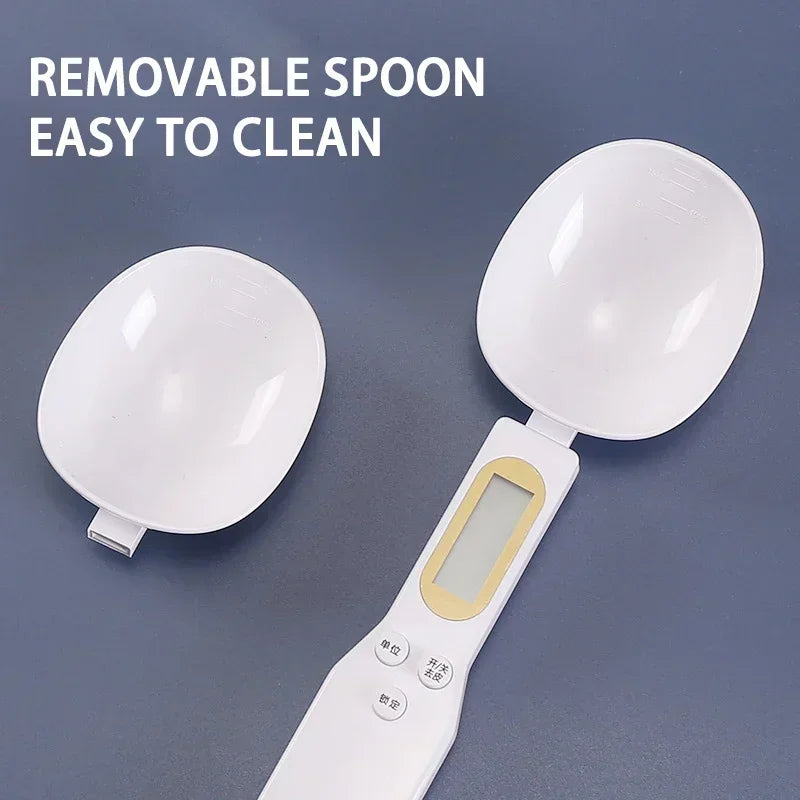 Electronic Kitchen Scale Digital Measuring Food Flour Digital Spoon Scale Mini Kitchen Tool for Milk Coffee Scale Portable